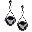 Houston Texans Tear Drop Earrings